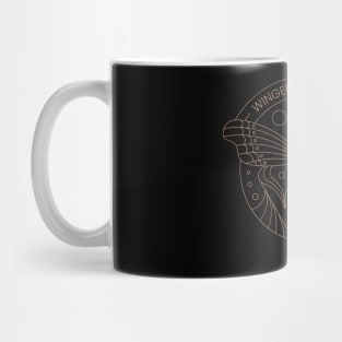 Dark fly butterfly Mug